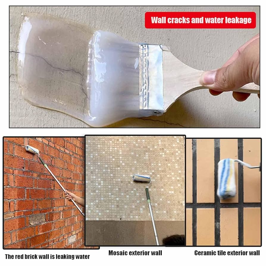 Transparent Waterproof Glue Plus Brush