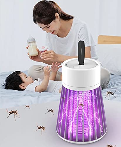 Portable USB Electric Shock Mosquito Killer Racket