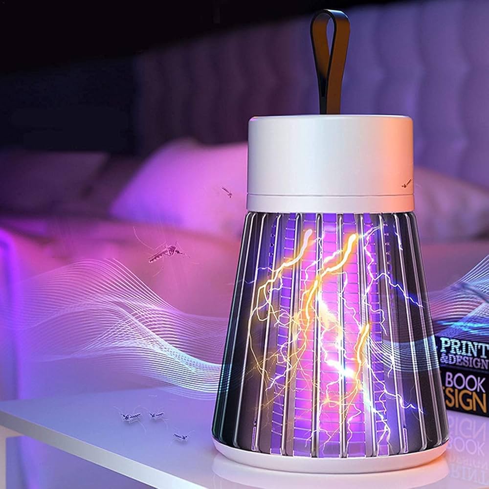 Portable USB Electric Shock Mosquito Killer Racket