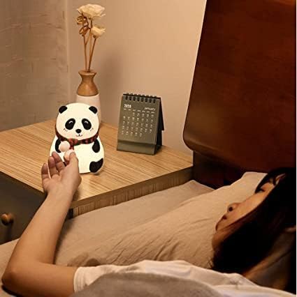Touch Silicone Panda Light – Night Light for Kids, Girls & Boys | Cute Bedroom Decor for Women